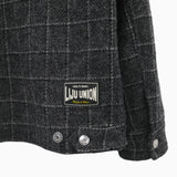 PLAID WOOL WORK JACKET