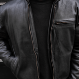 GOATSKIN LEATHER JACKET