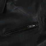 GOATSKIN LEATHER JACKET