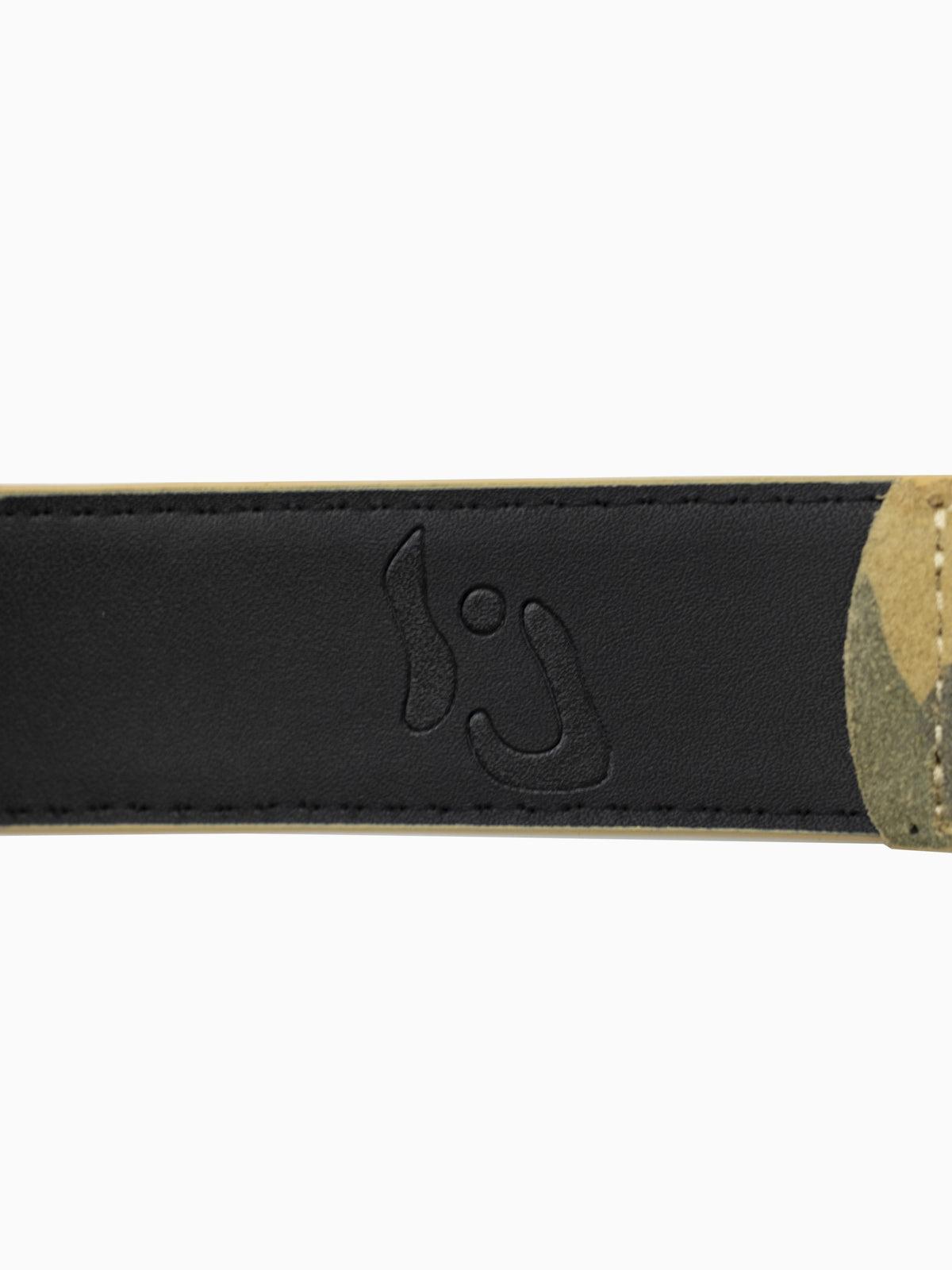 SUEDE CAMO BELT