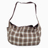 REVERSIBLE PLAID SLINGBAG by Liju