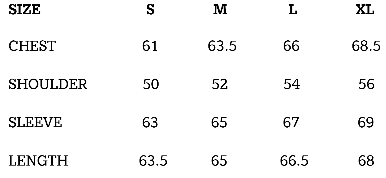 Size Guide