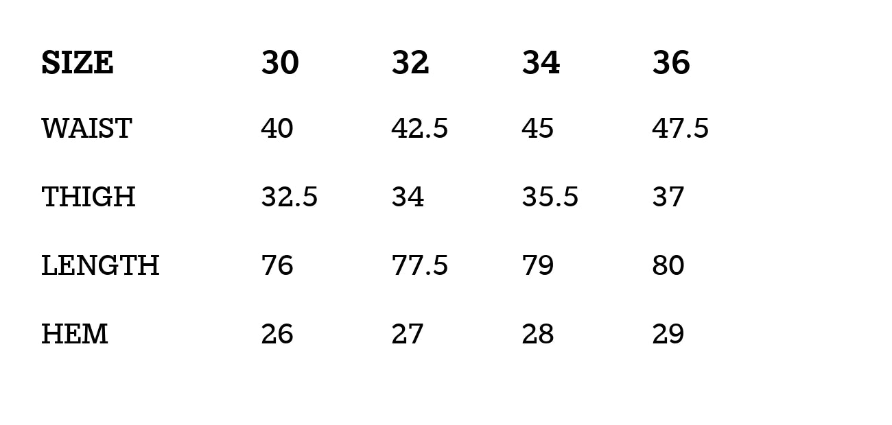 Size Guide